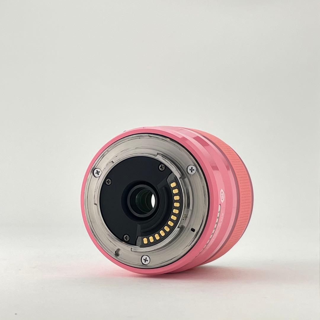 【美品・返品保証】Nikon1 30-110mm F3.8-5.6 VR ピンク