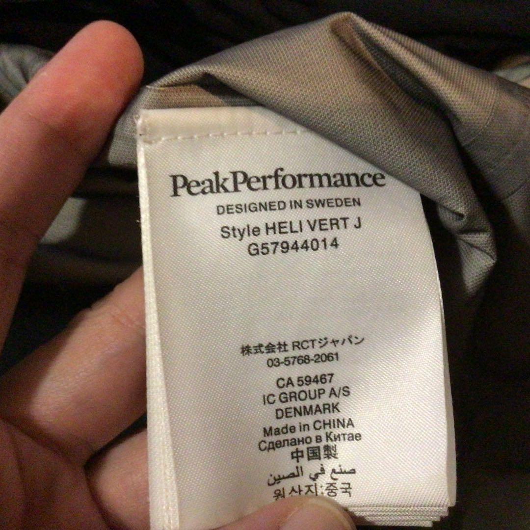 Peak Performance スキーウェア Sサイズ ブラック