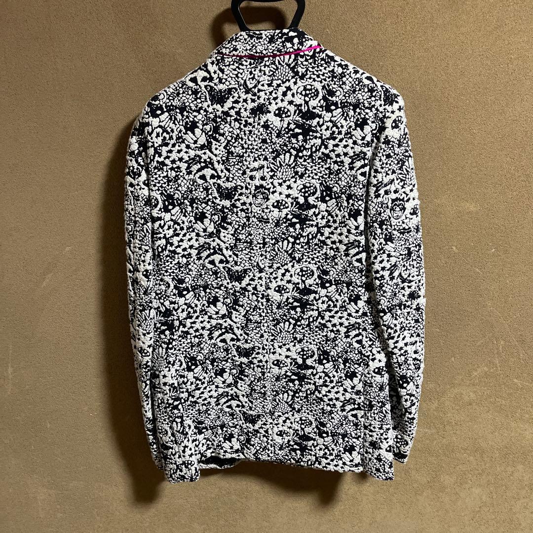 PAUL SMITH白黒　L 色々柄ダブルブレストジャケット