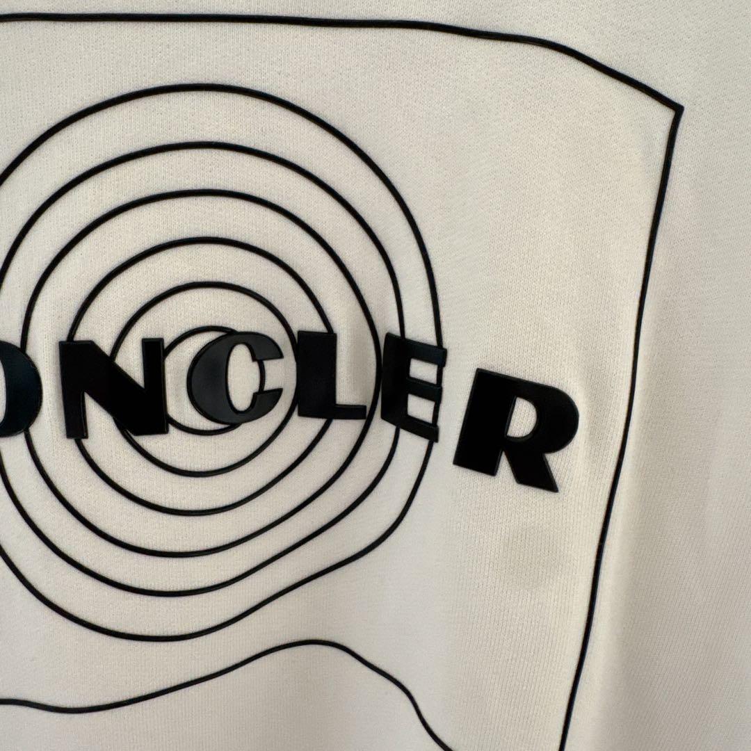 お値下げしました★大人もOK14A☆Moncler ホワイト トレーナー