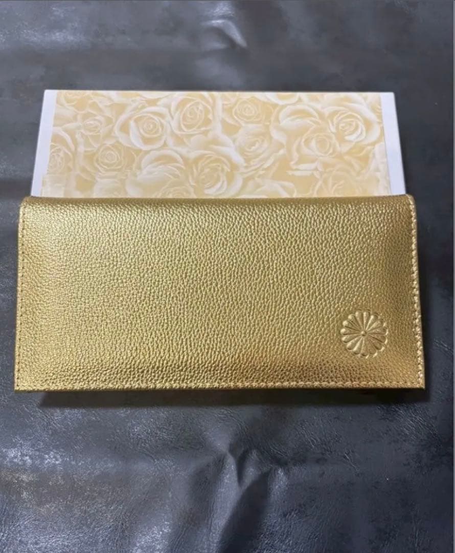 皇居 長財布&ケース ゴールド 新品未使用