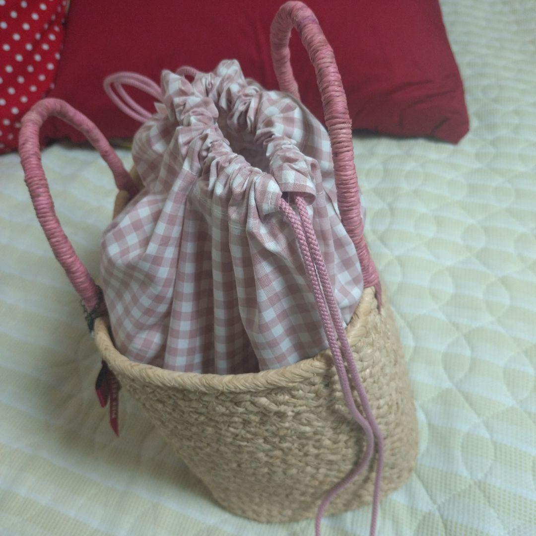 ピンクハウス♡今季カゴバッグ♡新品未使用品タグ付き♡日曜日迄のお値引