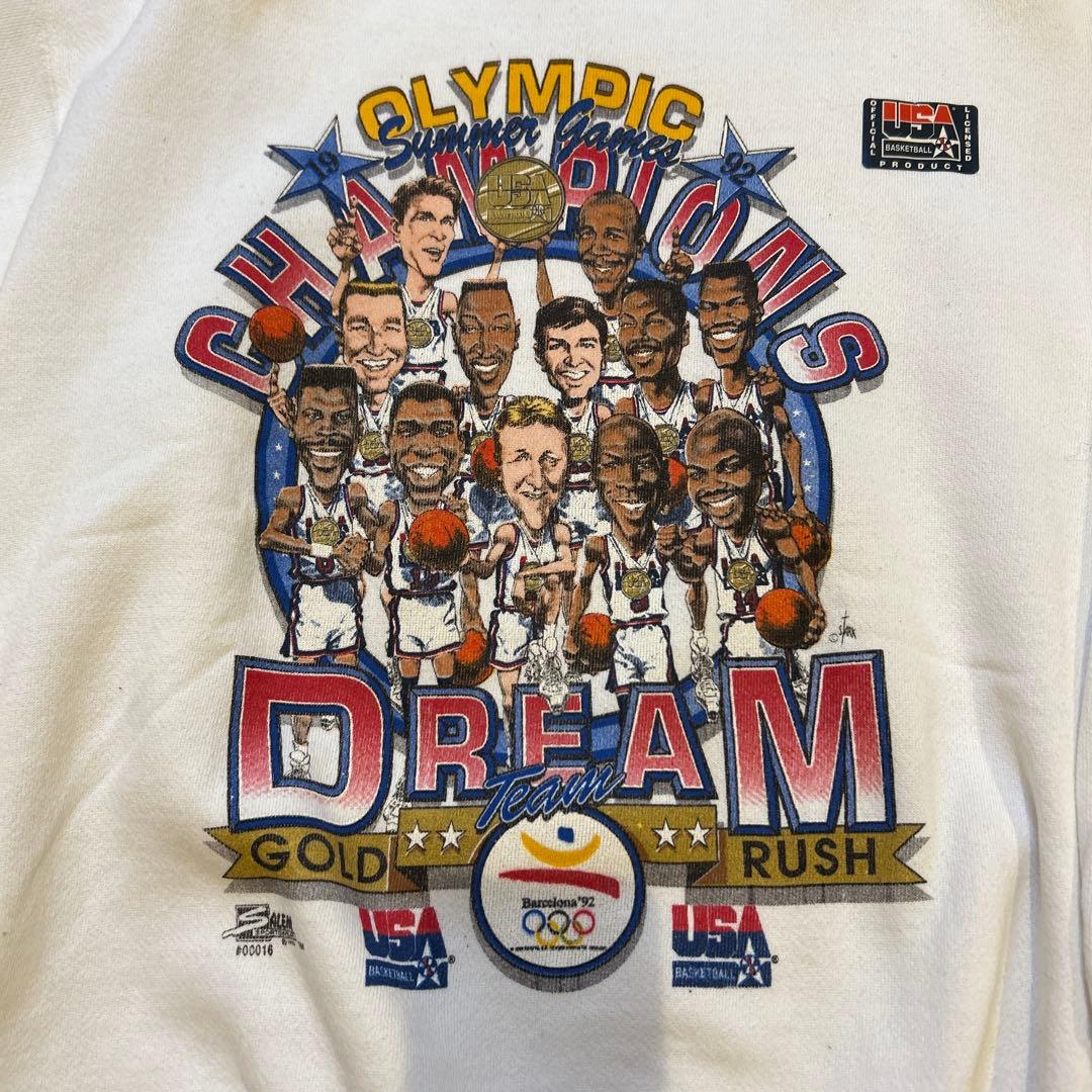 新品未使用　バルセロナオリンピック USAバスケットドリームチーム トレーナ M