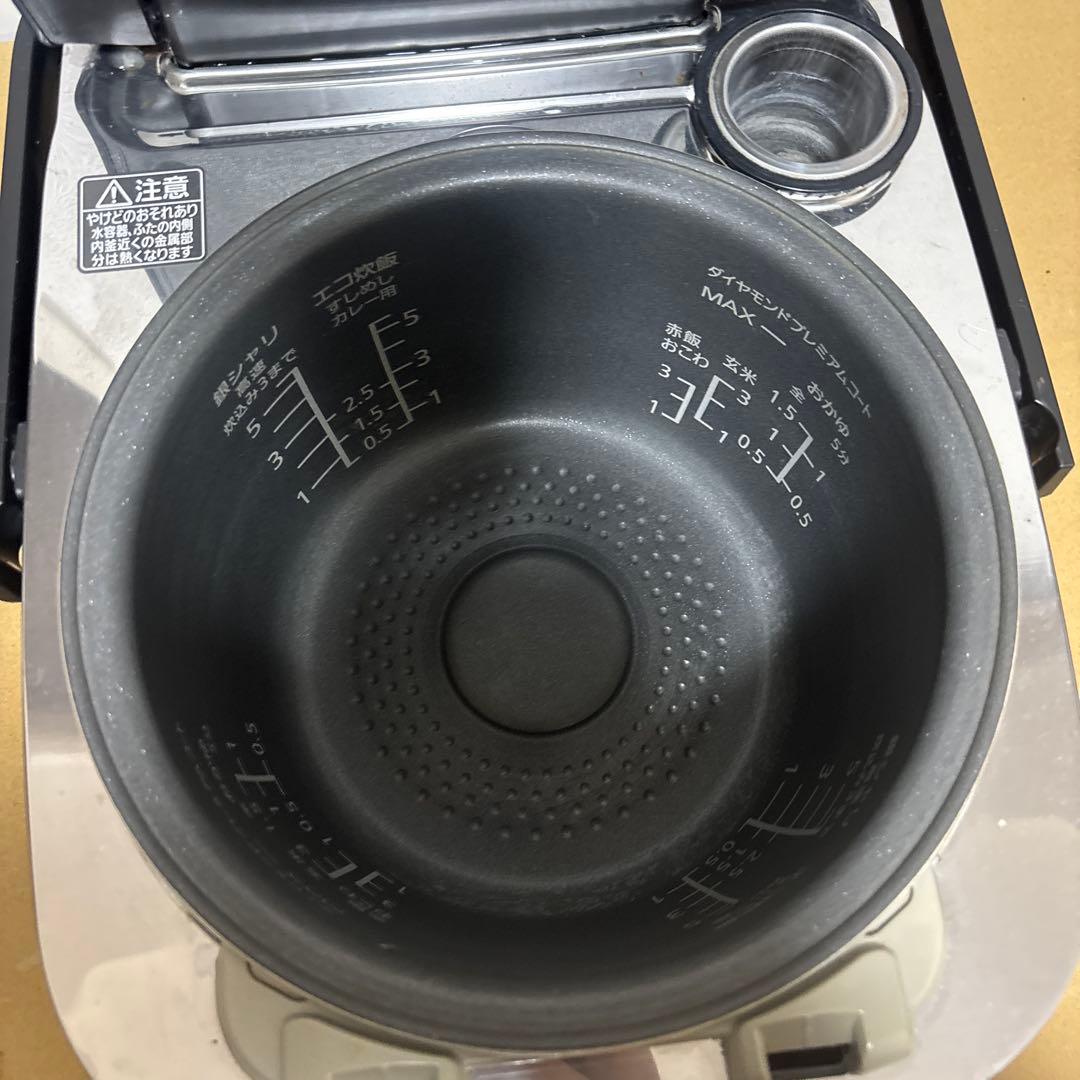 Panasonic ブラック炊飯器2021年製