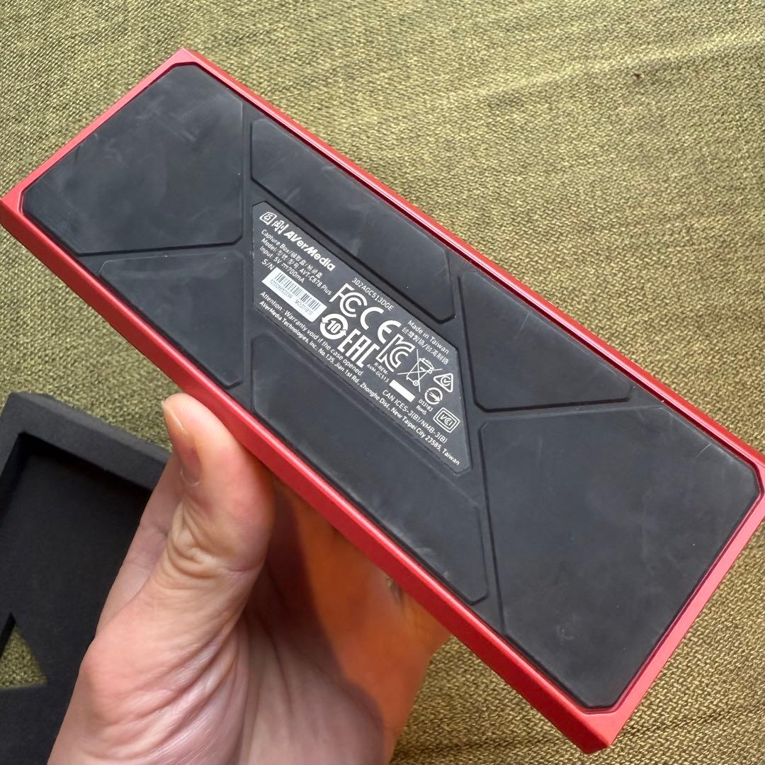 Avermedia ゲームキャプチャー AVT-C878 PLUS SD付き