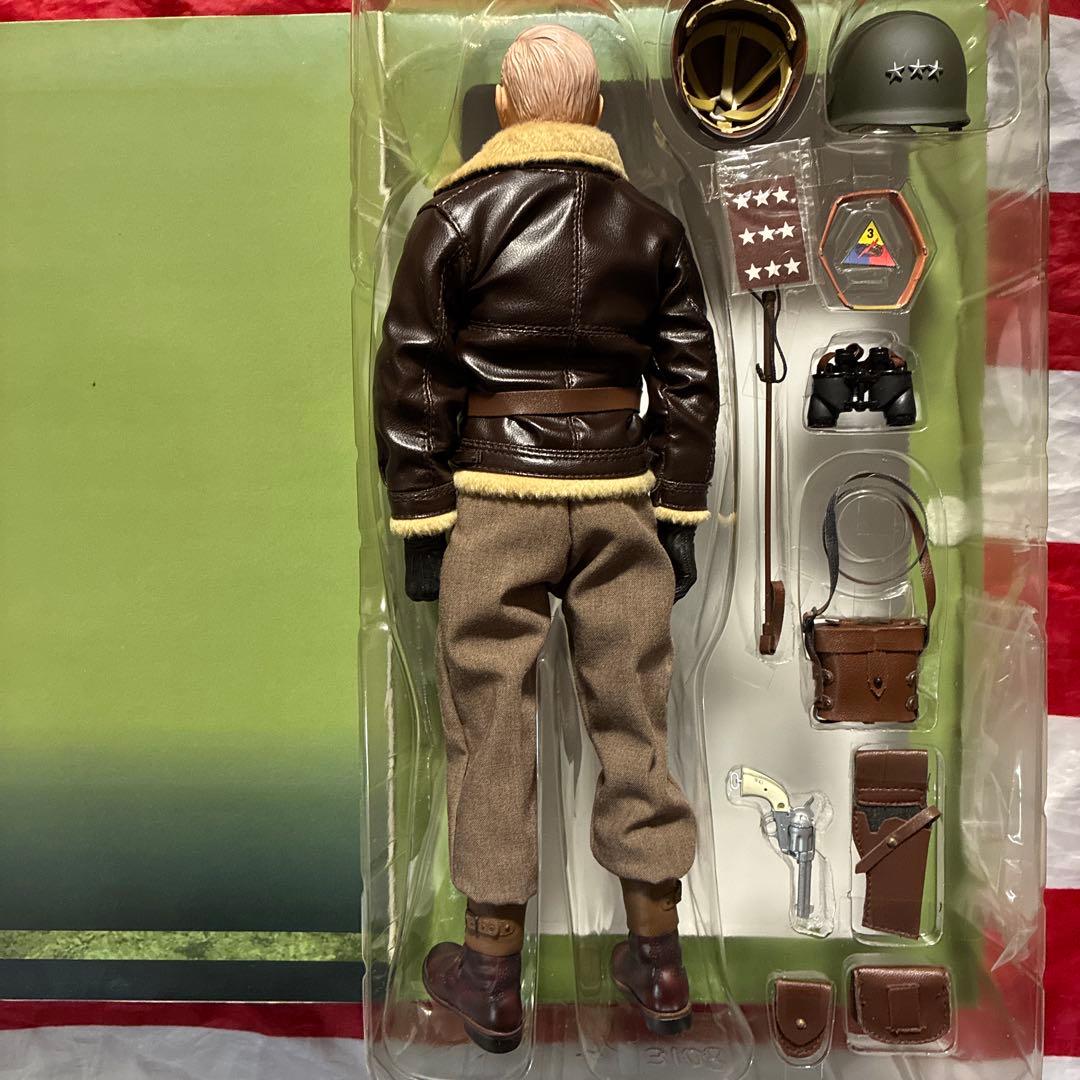 ドラゴンモデルズ製1/6アメリカ第3軍指揮官パットン陸軍中将