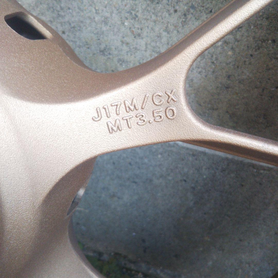 ダエグ ホイール 純正 エンケイ ゴールド 前後 タイヤ付 ダエグホイール