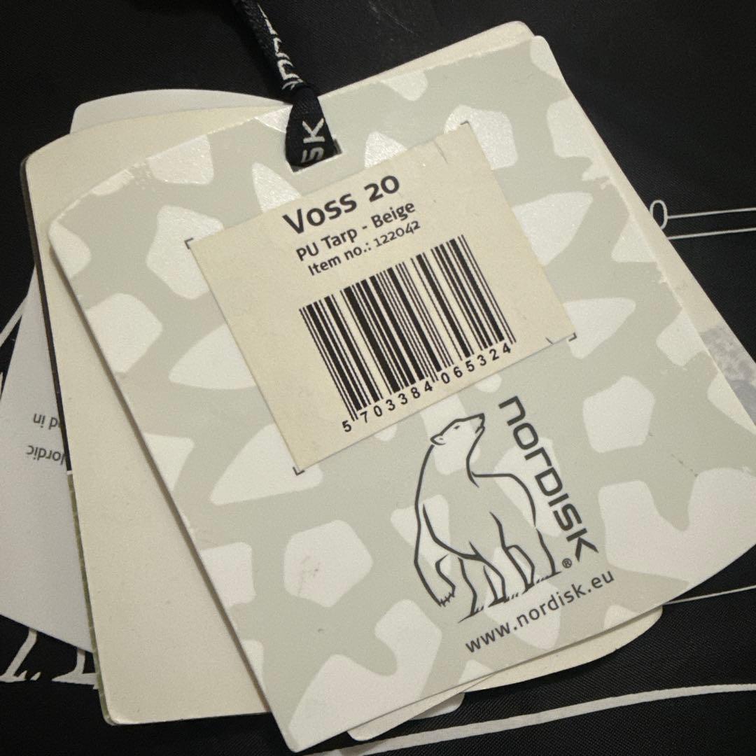 nordisk ノルディスク　タープ　voss20 ベージュ