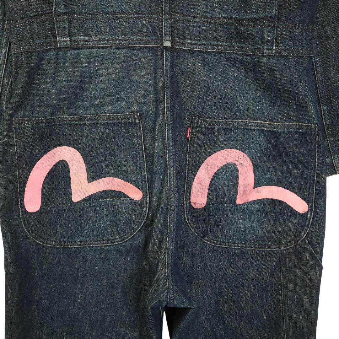 EVISU/エヴィス エビス デニム つなぎ ツナギ カモメプリント