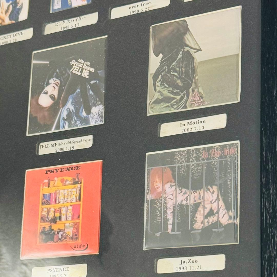 超希少 完全受注生産 hide 20周年アニバーサリー ピンズセット