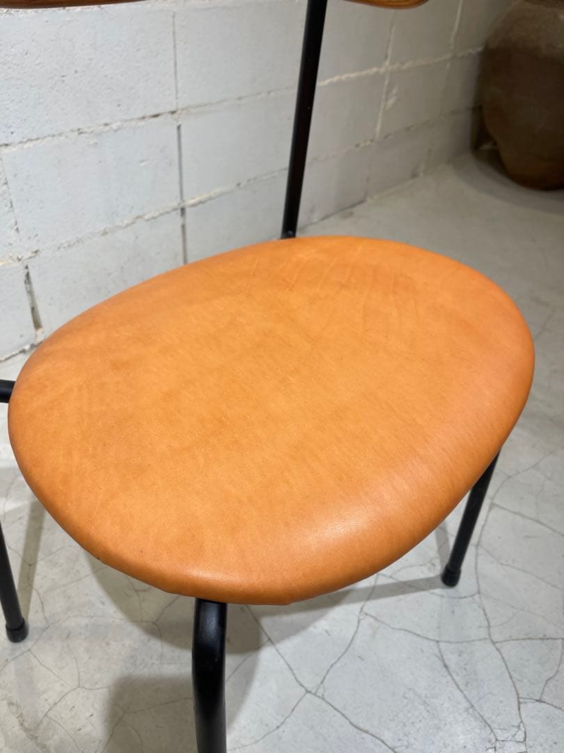 CRASH GATE クラッシュゲート　ダイニングチェア　本革　北欧スタイル