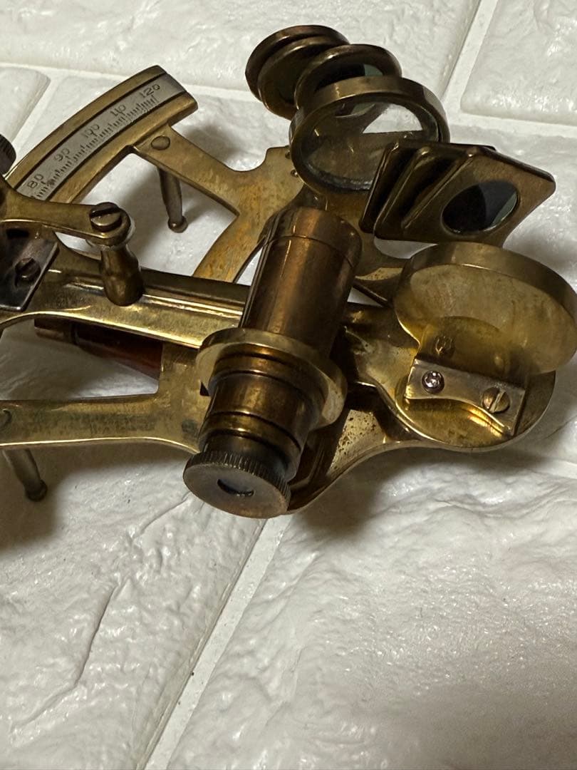 Kelvin&Hughes 1917 航海用 六分儀 真鍮 アンティーク