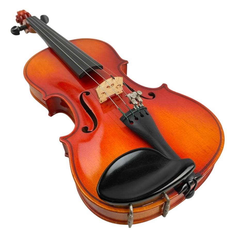 黄金期●鈴木バイオリン● 新品・弓付 No.300 1/4 1982年 一枚板