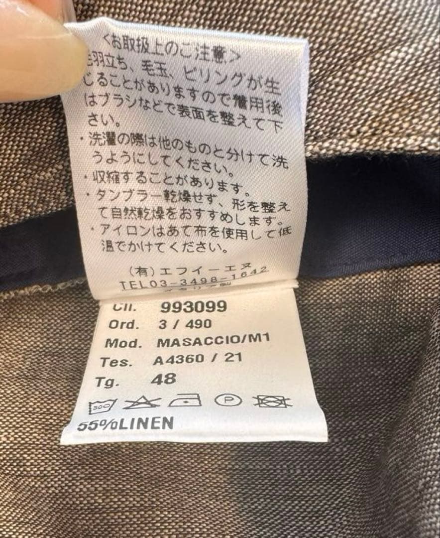 giabsarchivio ジャブスアルキヴィオ パンツ スラックス リネン