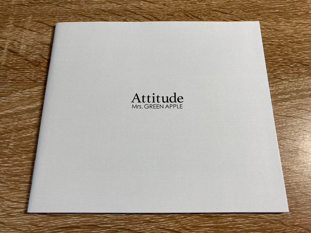 愛*音様 Mrs.GREEN APPLE 初回限定版 Attitude ミセス
