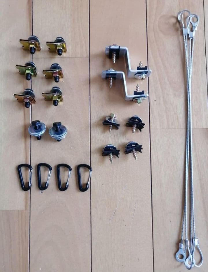 三菱　デリカD5 後期　マッドフラップ　マッドガード