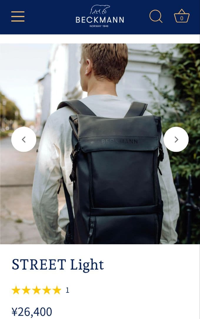 週末値引き［新品］BECKMANN STREET Light ブラック