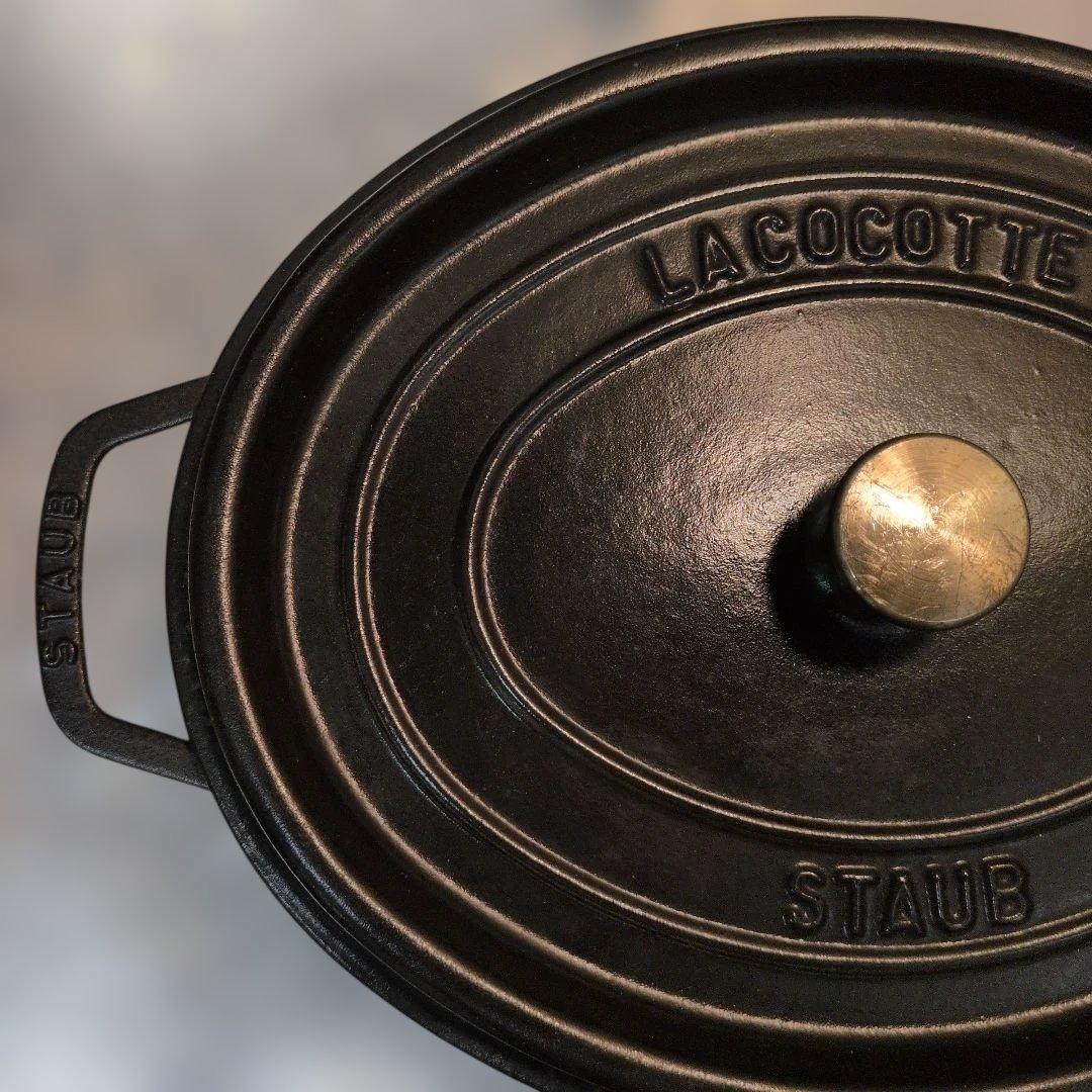 ①STAUB ストウブ ココット オーバル 31cm