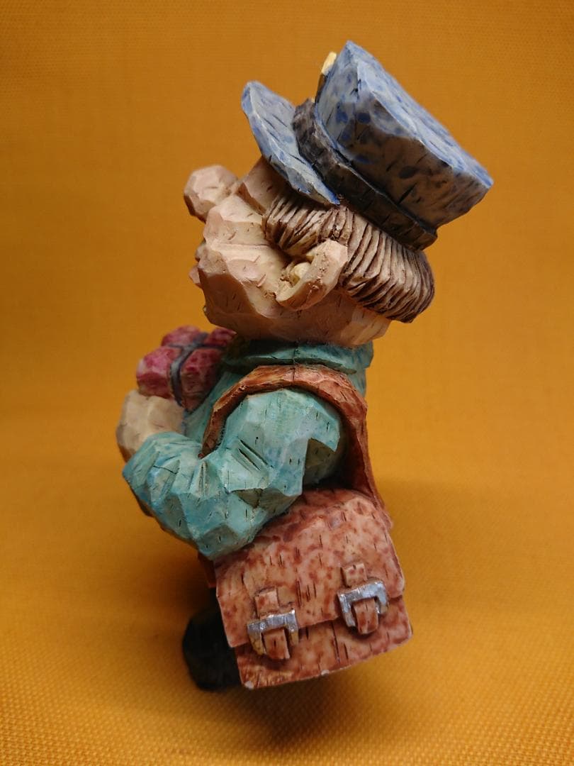 ビンテージ　人形　彫像　イタリア　置物　インテリア　工芸品　美術品　A2506