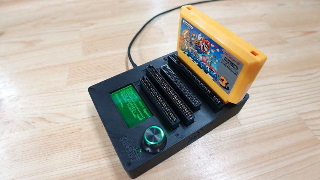 CartridgeReader V5 SA1対応 自動電圧選択【ブラック】