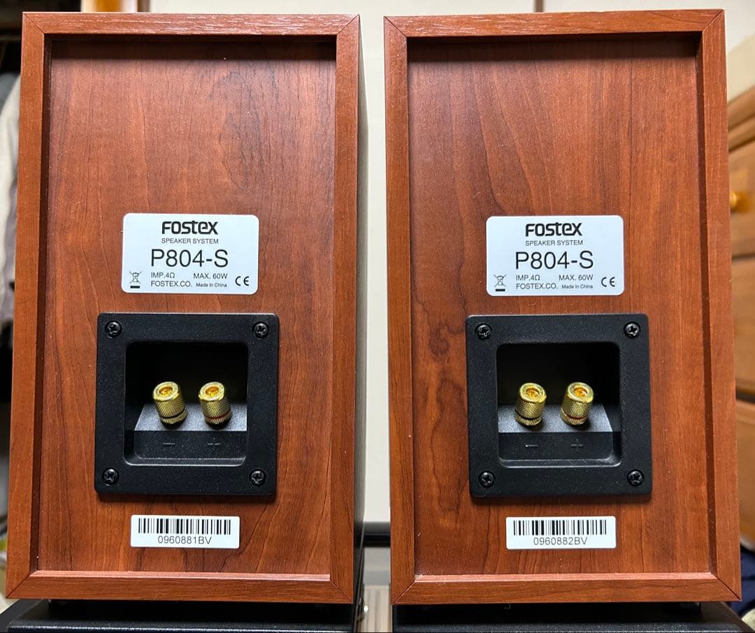 【美品】Fostex P804-S ブックシュルフスピーカー