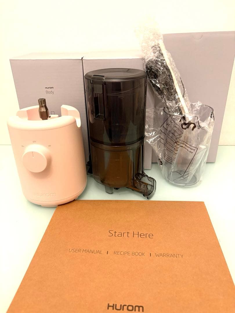 綺麗ヒューロム コールドプレスジューサー H310A スロージューサー ミキサー