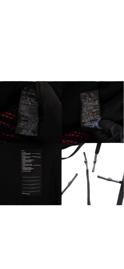 ラ*イ様 nude:masahiko maruyama リバーシブルポンチョNU