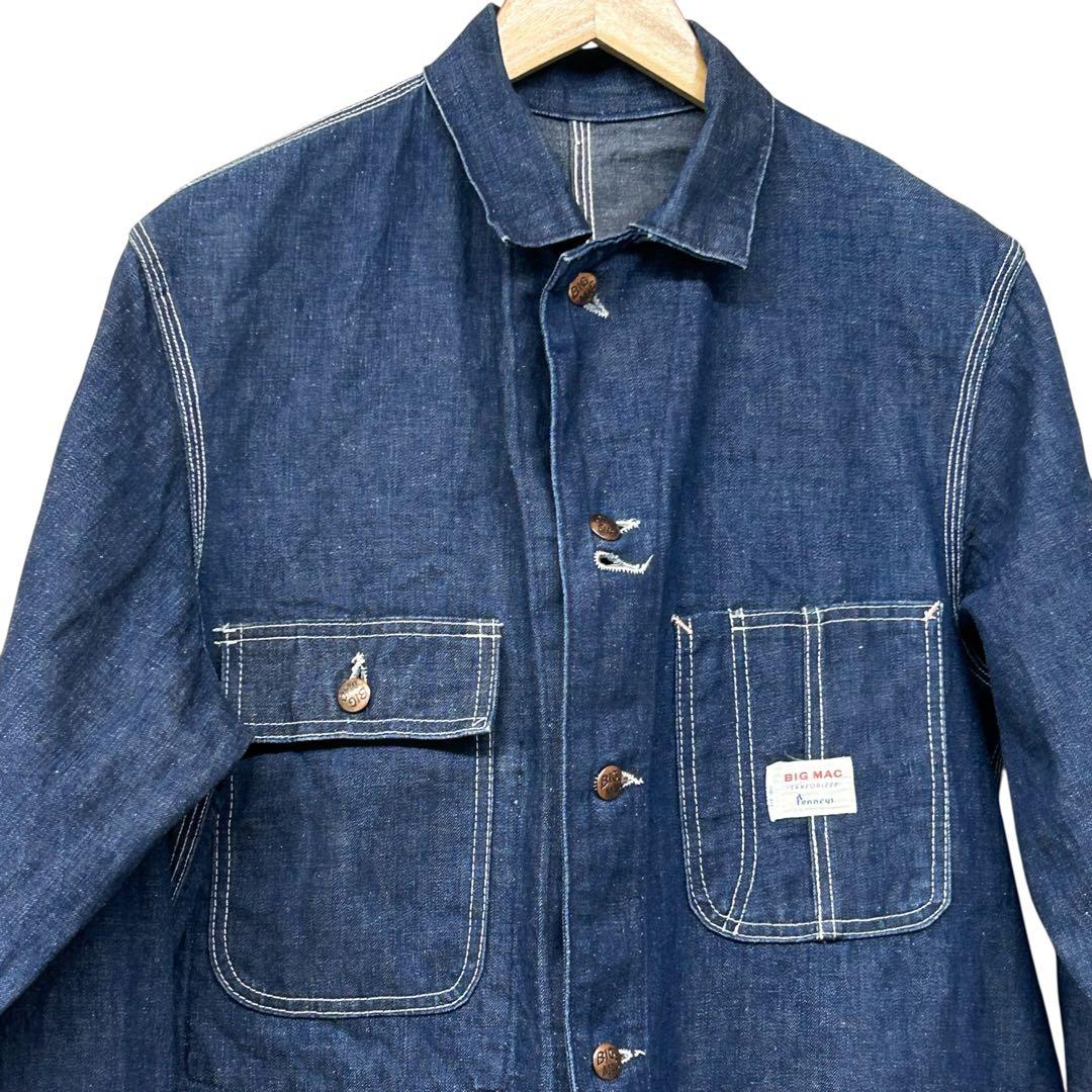 【美品】60s BIG MAC ビッグマック デニムカバーオール Penneys