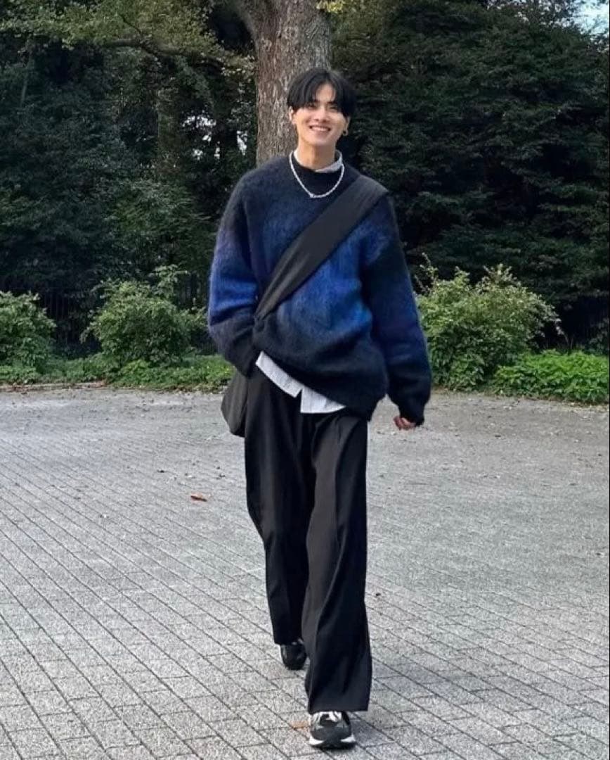 stein gradation mohair knit sサイズ