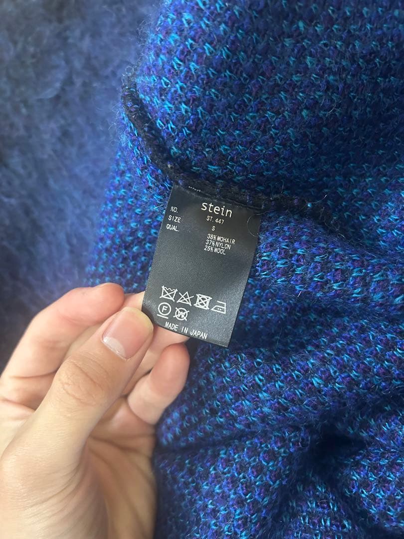 stein gradation mohair knit sサイズ