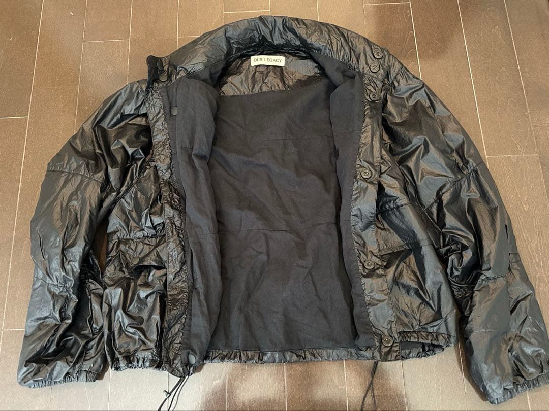 【美品】OUR LEGACY EXHALE PUFFA Black 46
