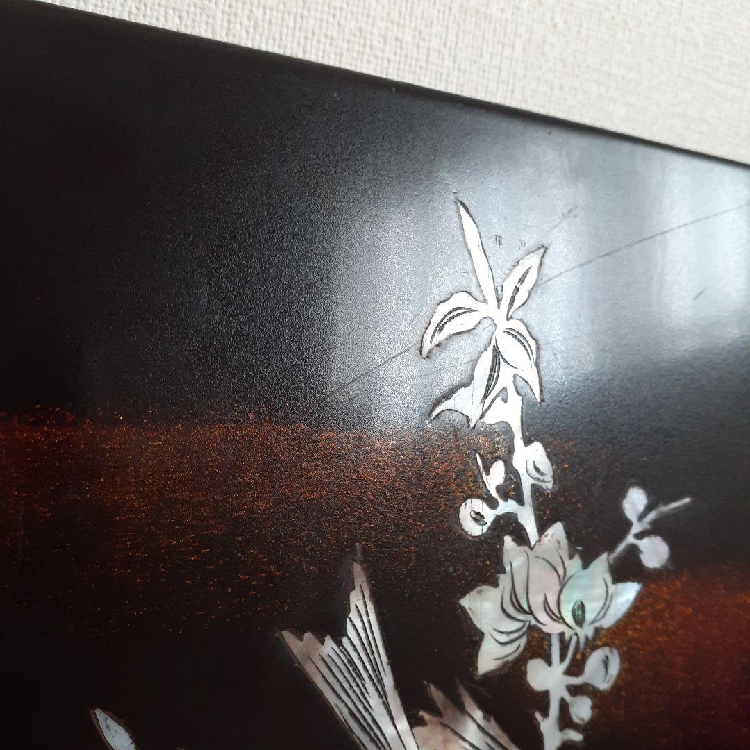 AIchemyです　螺鈿細工 骨董品 古美術 工芸品 壁掛絵画
