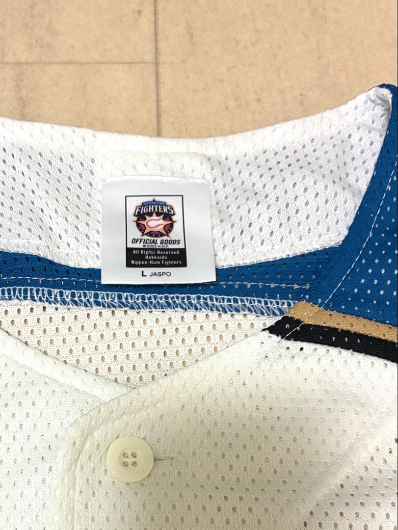 【希少】L 北海道日本ハムファイターズ ダルビッシュ有 レプリカユニフォーム