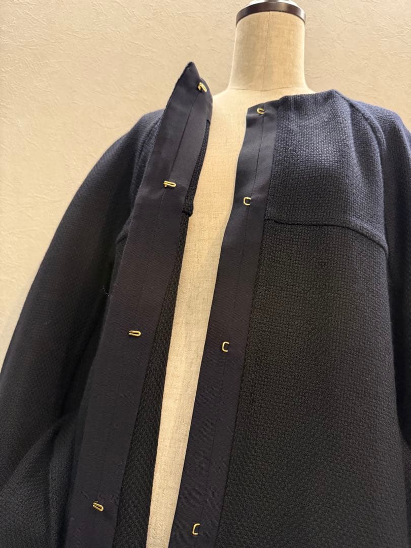 Drawer 176,000円22A/W ウールナナコケヌキノーカラーコート