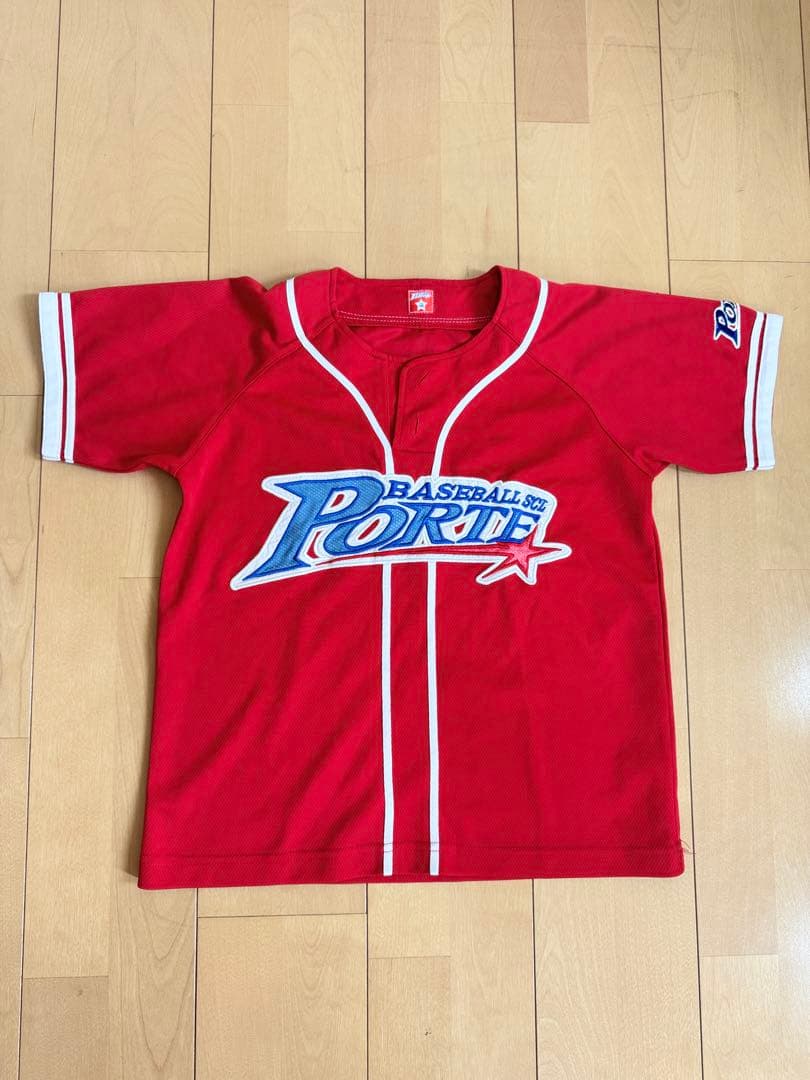 レッド ユニフォーム 145サイズ