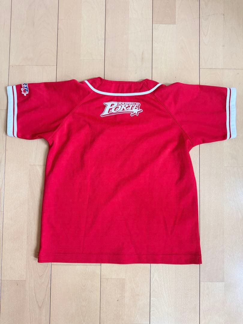 レッド ユニフォーム 145サイズ