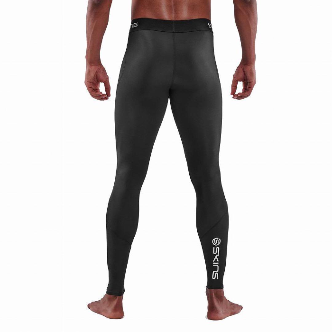 [新品] スキンズ SERIES-1 サポート ロングタイツ ブラック Lサイズ