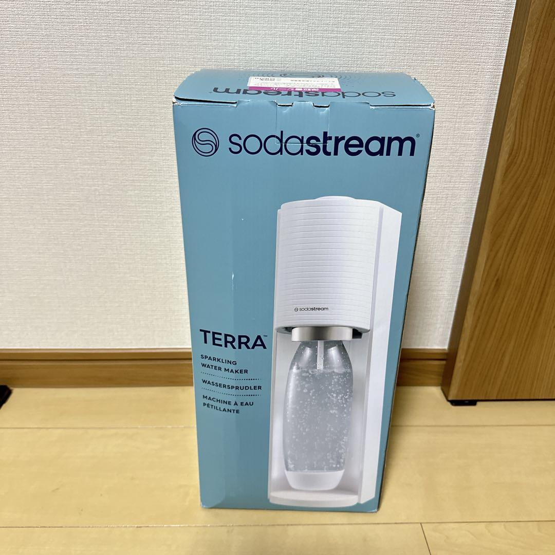 2025年購入 未使用品 sodastream TERRA ガスなし 説明書付