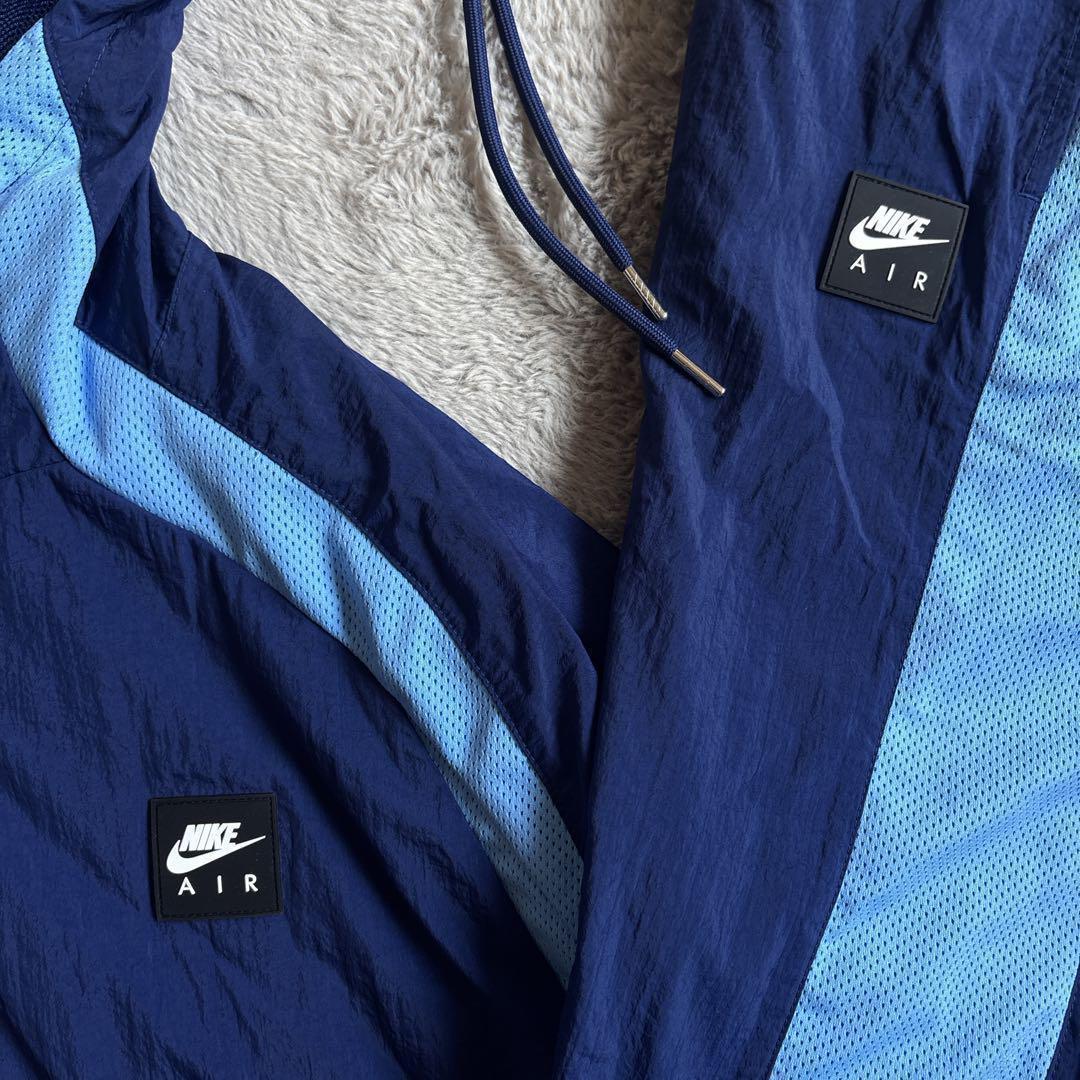 新品 NIKE ナイキ AIR ネイビー セットアップ ナイロンジャケット XL
