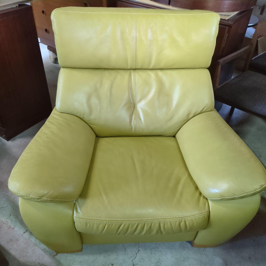 karimoku カリモク ◆ ハイバック 1人掛け ソファー ビンテージ ZT