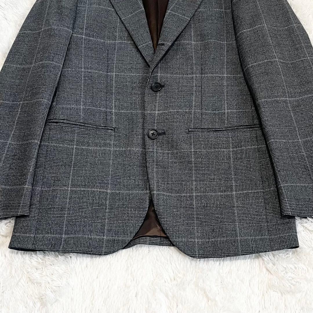 【極美品】P.S.FA スリーピース スーツ セットアップ グレンチェック S