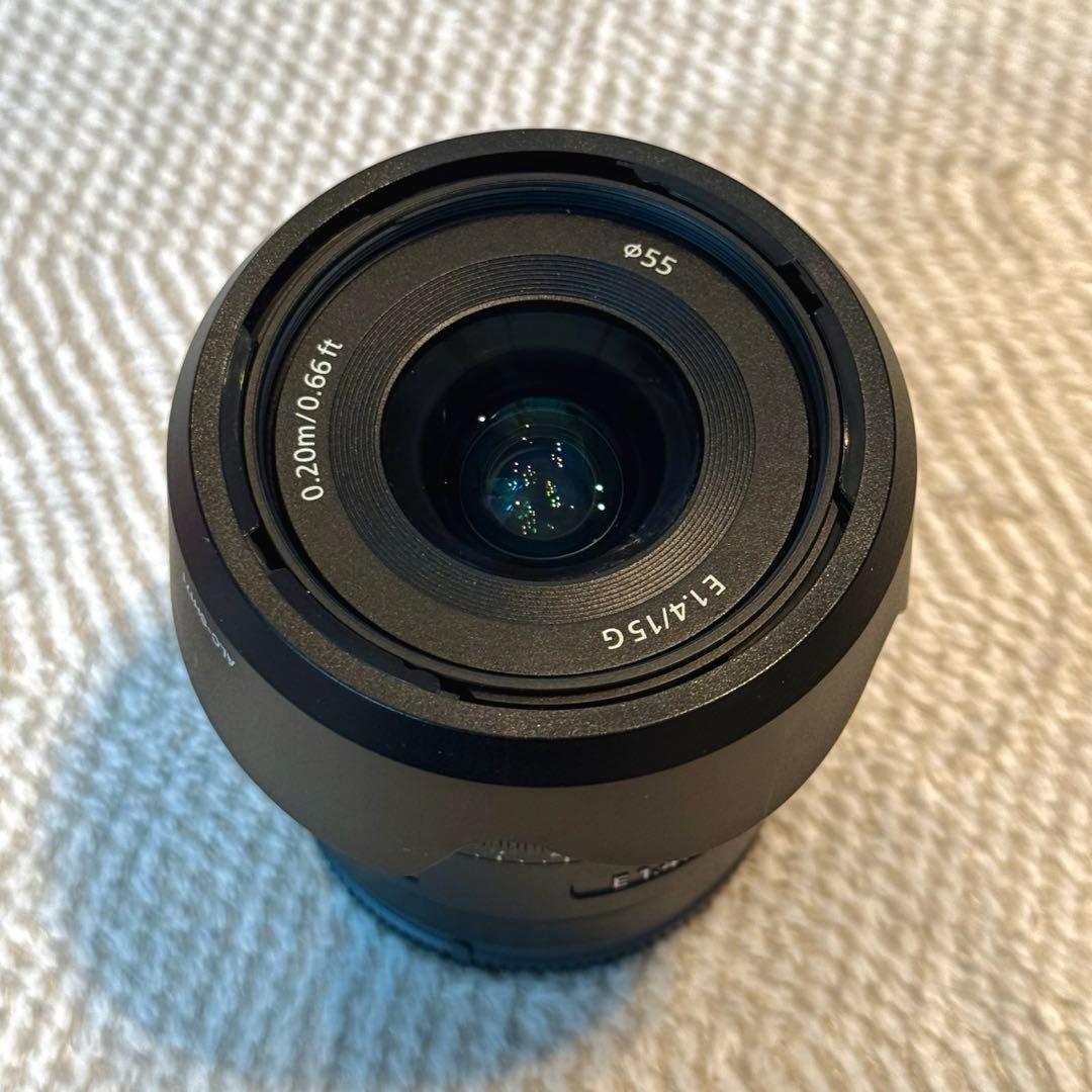 Gレンズ SONY E 15mmF1.4 広角 単焦点SEL15F14G