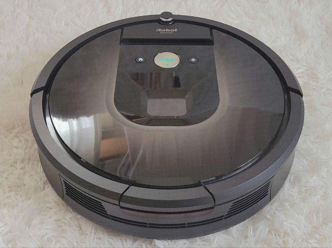 iRobot Roomba 980ロボット掃除機 本体と付属品 総稼働は12時間