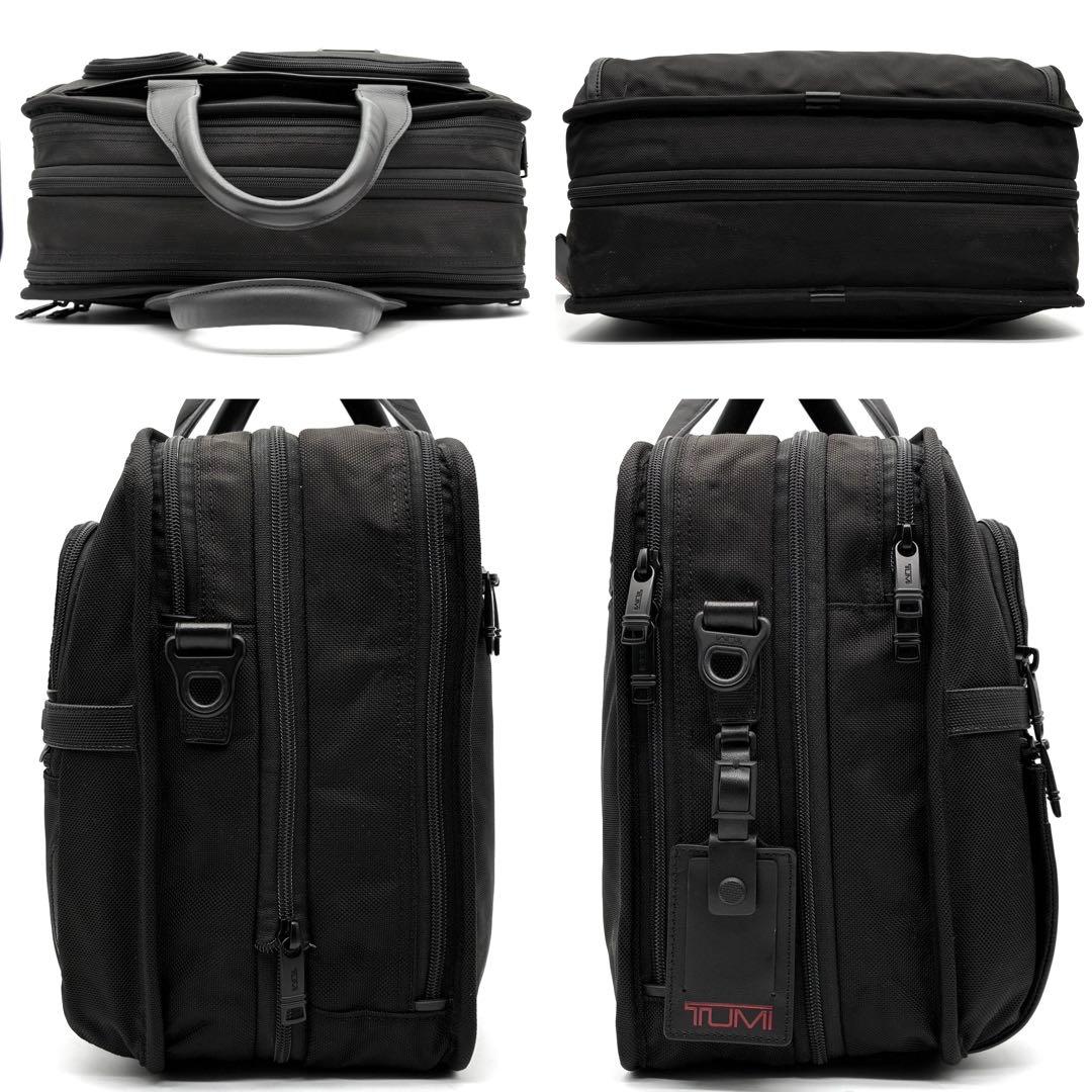 未使用保管品 トゥミ 2way アルファ3 ビジネスバッグ A4 PC可 黒