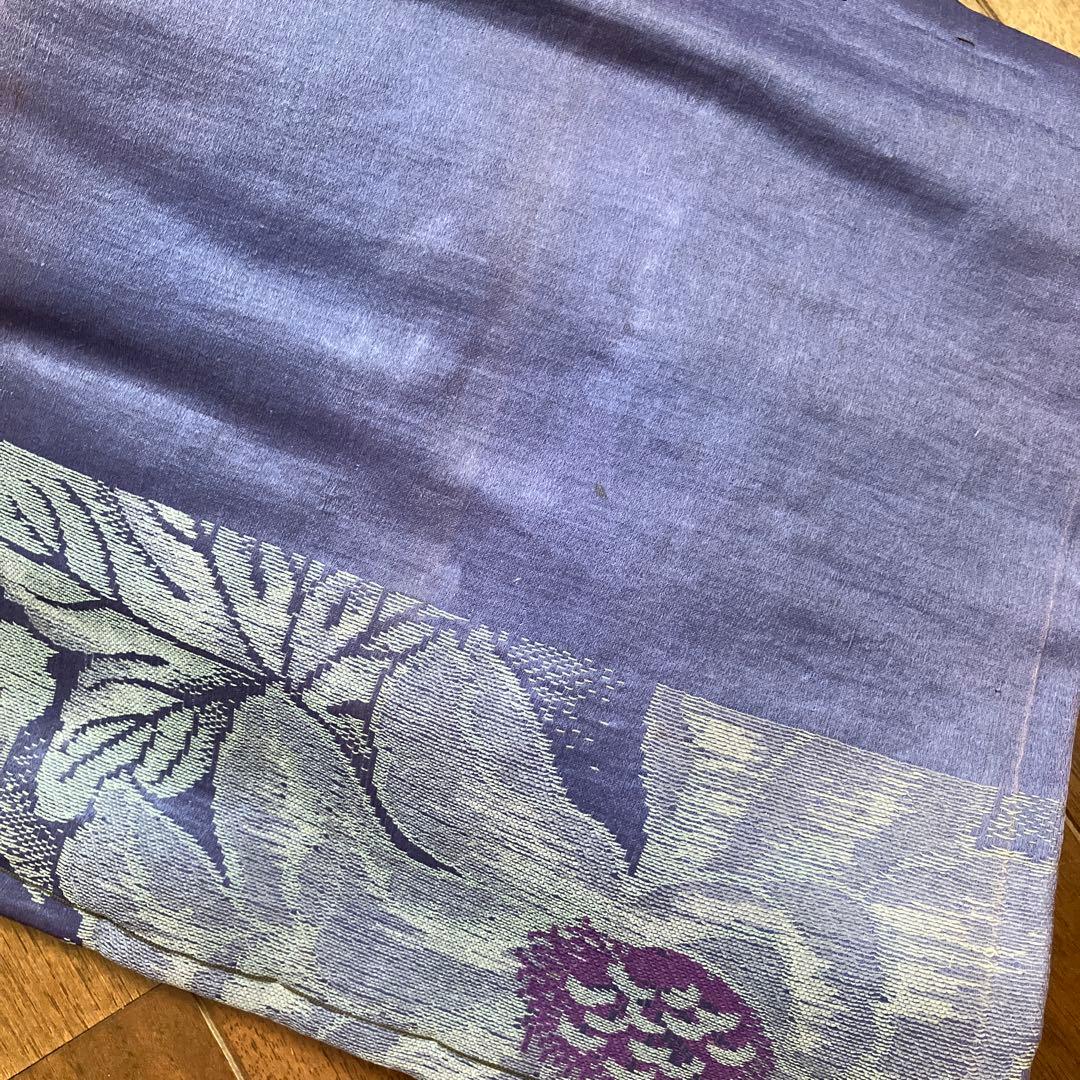 ♡愛らしい手刺繍のアンティーク名古屋帯♡黒地に鳩、つつじの花　大正ロマンレトロ