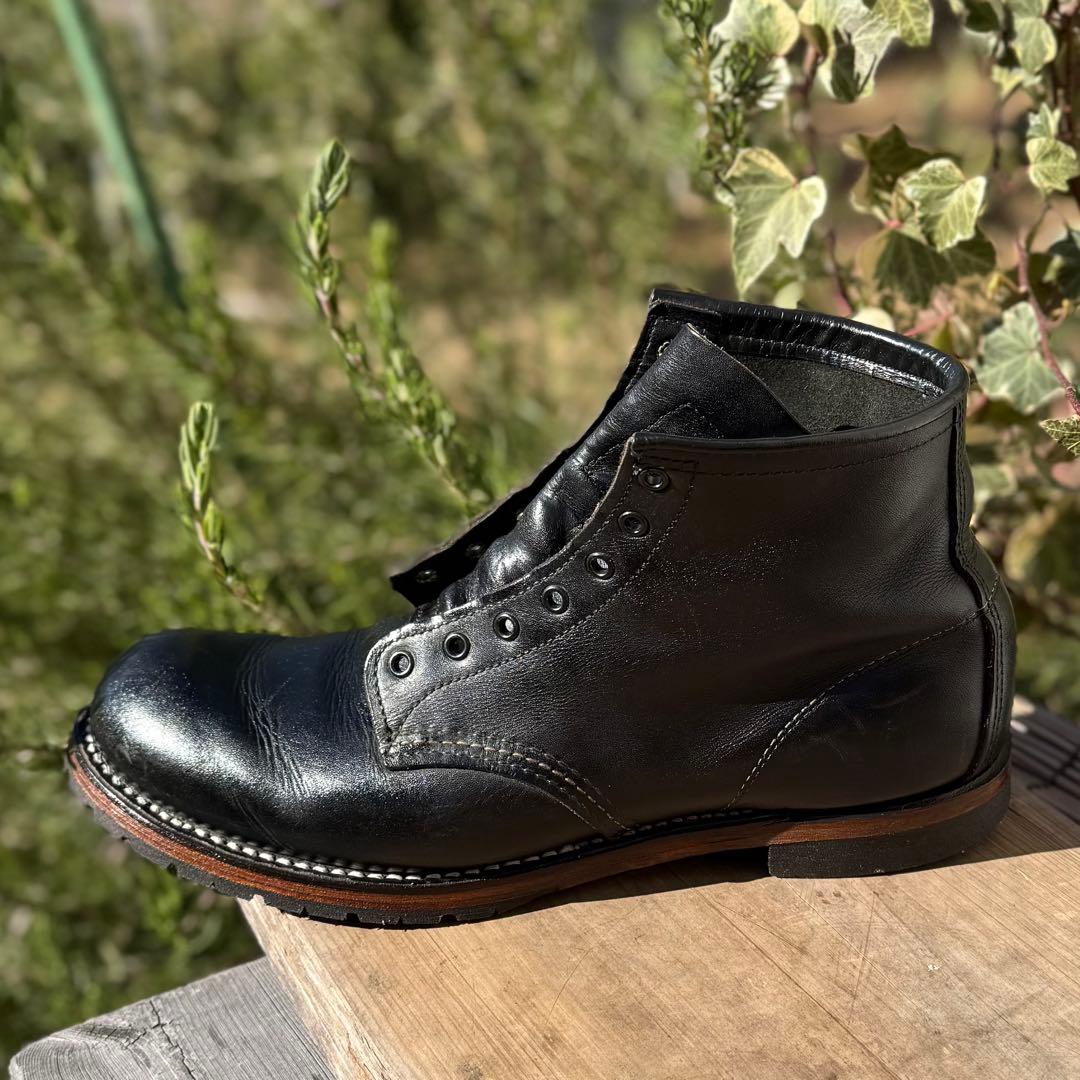 週末限定最終値下げ　ハーフソール新品交換　レッドウィング　9014 旧ベックマン