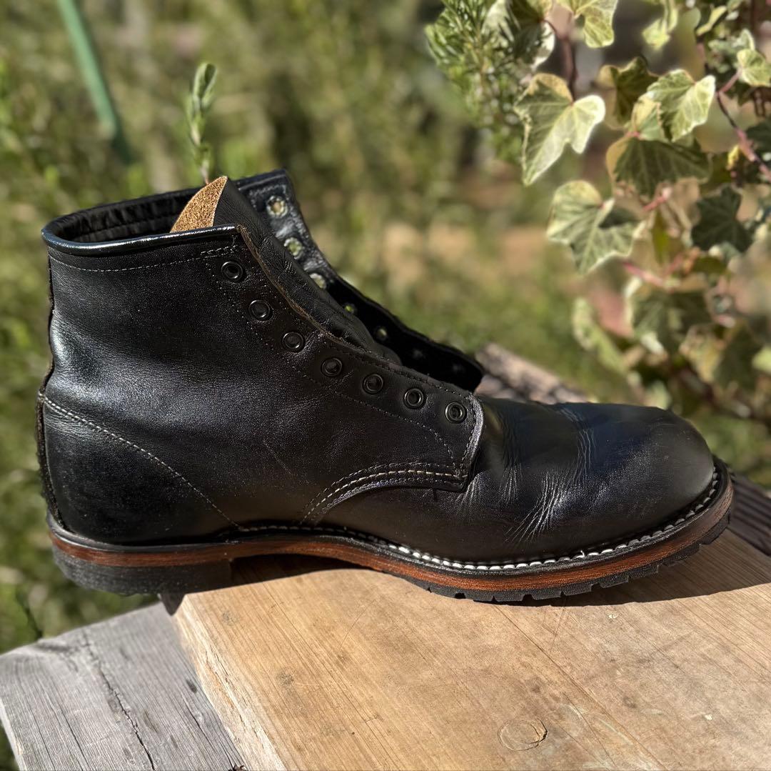 週末限定最終値下げ　ハーフソール新品交換　レッドウィング　9014 旧ベックマン