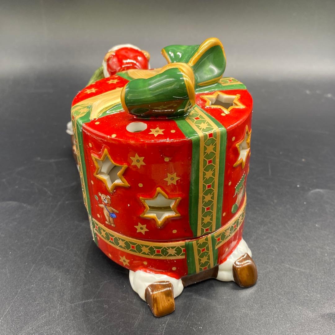 箱付き　ビレロイ&ボッホ　置物　クリスマス　キャンドルホルダー　　no.139