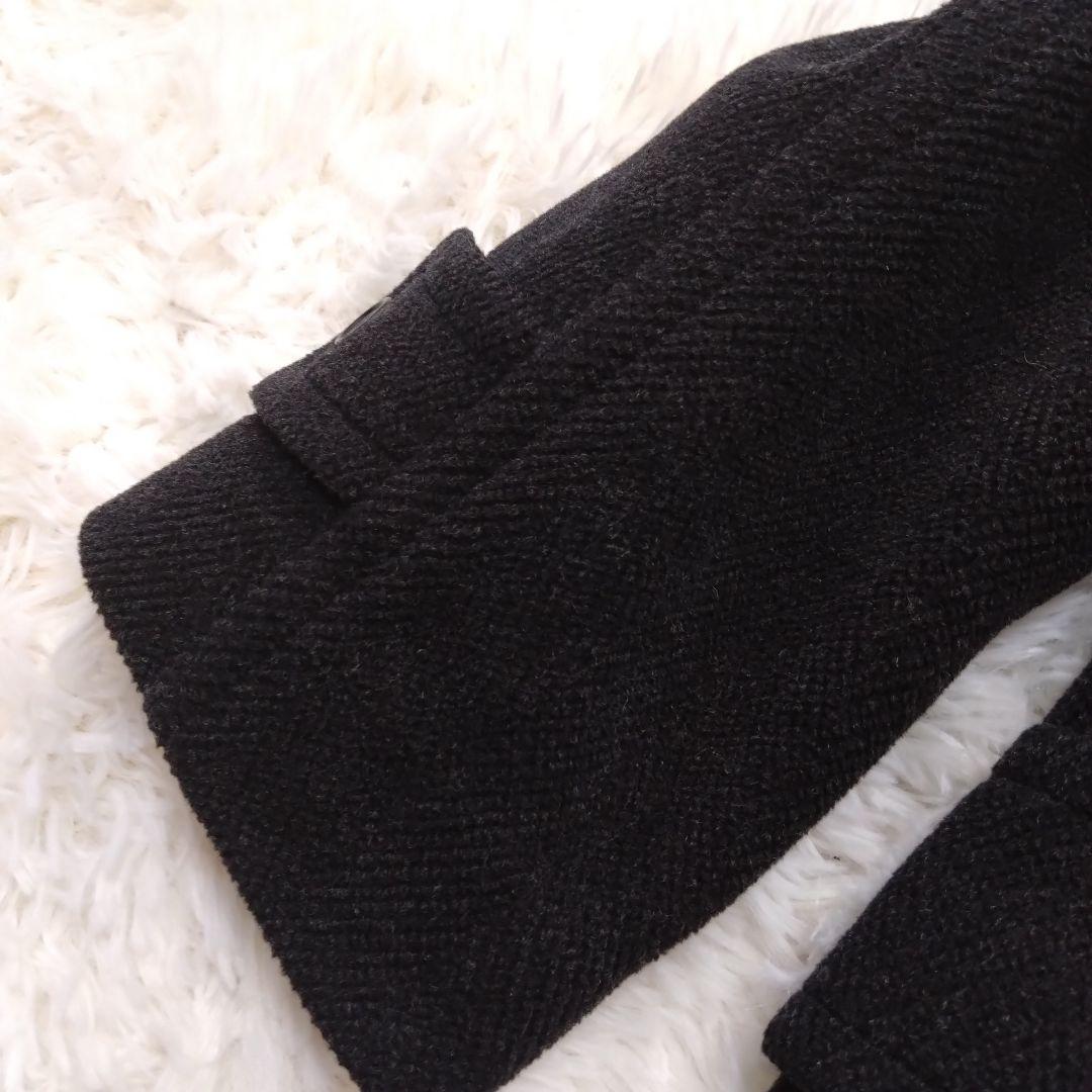 ニューヨーカー ダッフルコート ムーアブルック ヘリンボーン グレー M相当