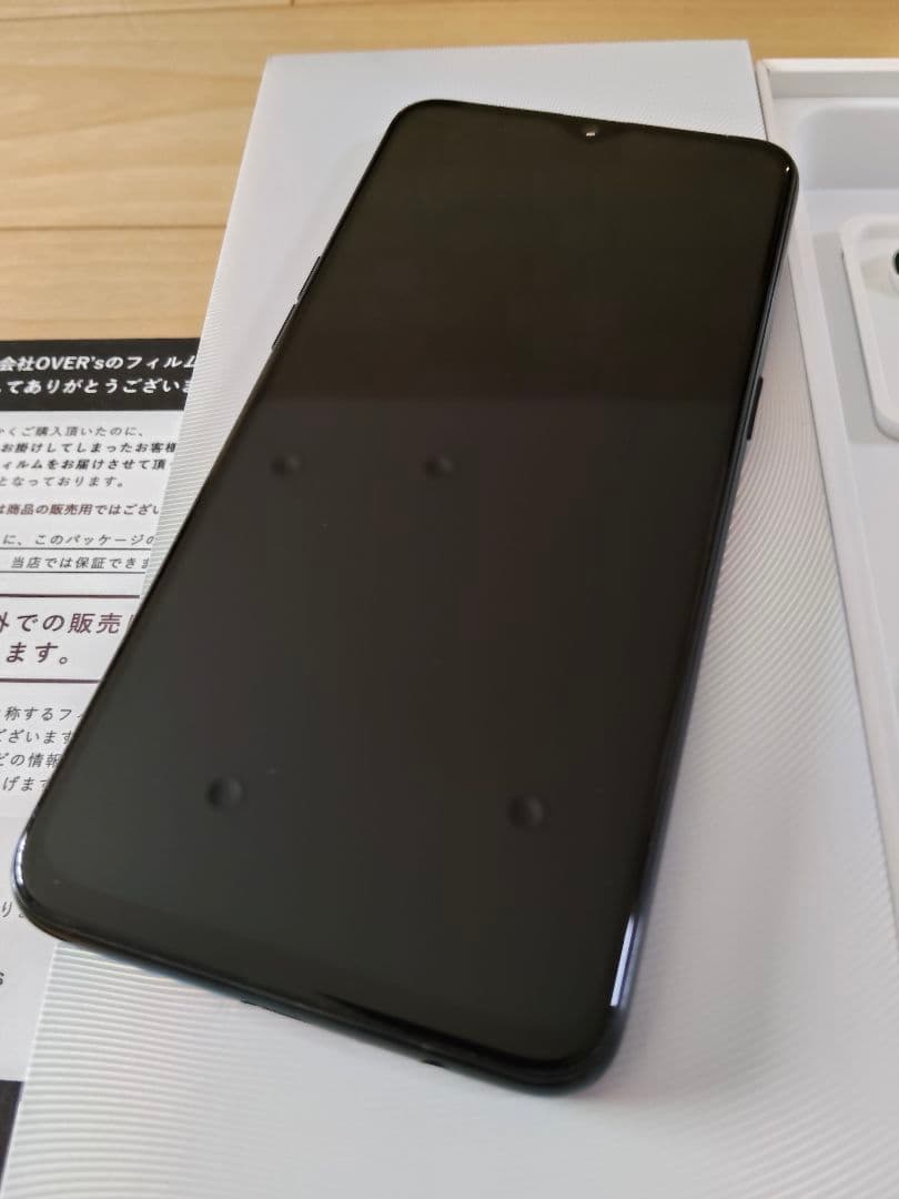 美品 OPPO オッポ Reno A ブラック SIMフリー シムフリー